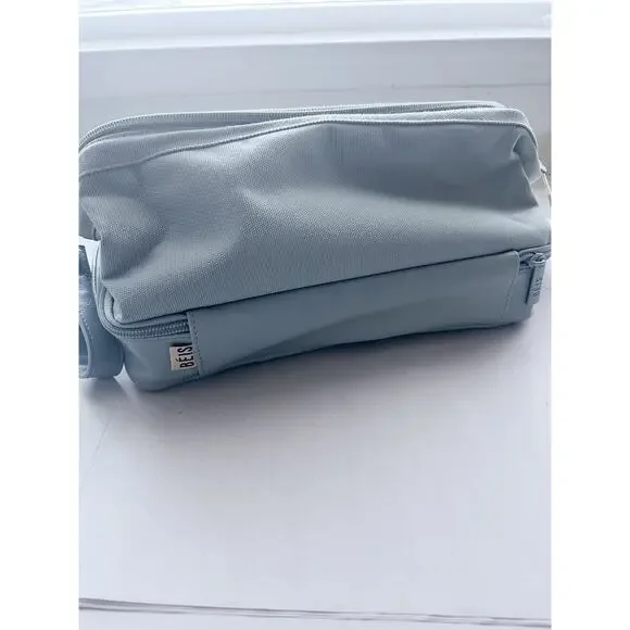 NWT Beis Toiletry Bag Travel Slate Grey The Dopp Cosmetic Makeup Organizer - Picture 8 of 10